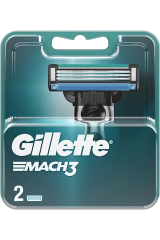 Gillette Mach3 Yedek Başlık 2'li