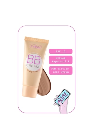 Callista Bb Cream Spf 15 Yoğun Kapatıcı Bb Krem - 150 Koyu Bej