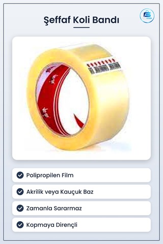 Şeffaf Koli Bandı Ambalaj Kutu Kapatma Ev Ofis Depo Paketleme Day Diğer