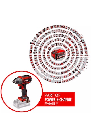 Einhell TP-CI 18/220 Li BL - Solo Akülü Darbeli Vidalama (Akü ve Şarj Hariç) - 4510085