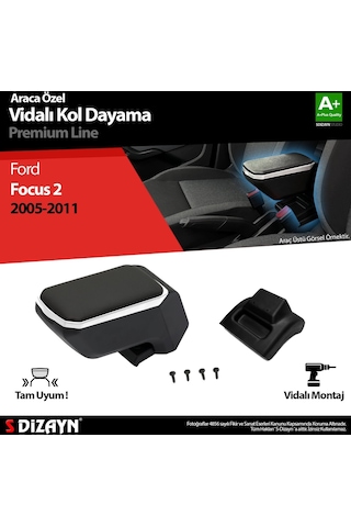 Ford Focus 2 Kol Dayama Kolçak Abs Vidalı Gri 2005-2011 A+kalite