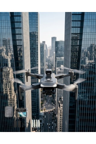 Gps Ve Engel Sensörlü Katlanabilir Drone Uzun Uçuş Süresi Ve Stabil Görüntüleme Teknolojisi - Lisinya