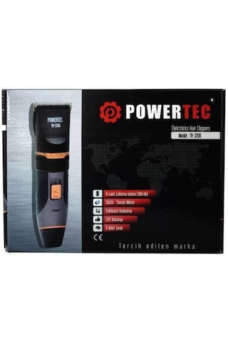 Powertec Tr-3200 Yedek Bataryalı Saç Sakal Traş Makinesi 302200388