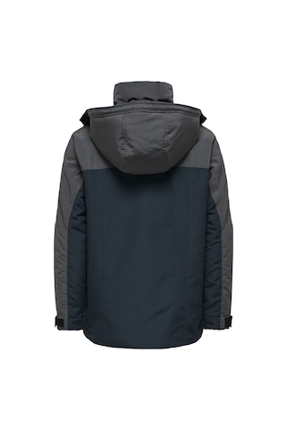 Only & Sons Erkek Mont 22025939 Lacivert-Gri Gri - Lacivert
