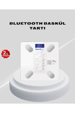 Northcity Akıllı Bluetooth Tartı - 8 Farklı Ölçüm Verisi Ve Otomatik Kişi Tanıma İle Sağlık Takibi