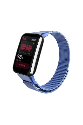 Xiaomi Mi Band 7 Pro Ardx Krd-01 Metal Kordon-mavi