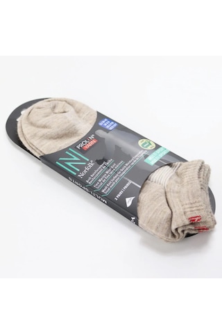 Norfolk Sheldon 2'li Merino Yünü Outdoor Yürüyüş Çorabı Krem