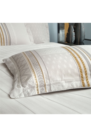 Yataş Bedding Pamena Ranforce Nevresim Takımı Gri Çift Kişilik Gri