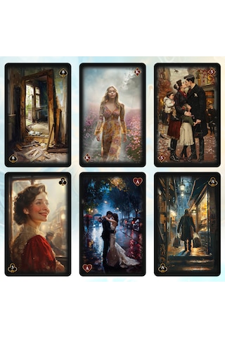 İskambilin Kehaneti / 53 Kart + Online Rehber,kehanet Tarot Deste