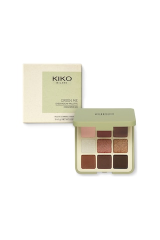 Kiko Green Me Eyeshadow Palette 101 Cool Spice