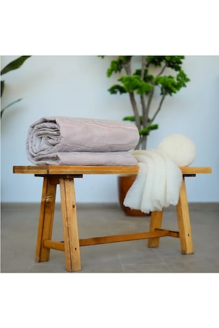 Özyurtlar Home %100 Merinos Kuzu Yün Pike Battal Boy 220x240 Kahverengi