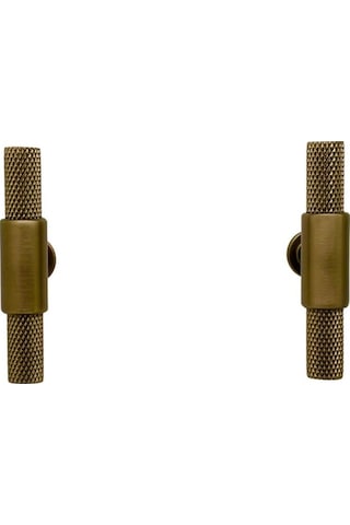 Handles Kulp Mobilya Dolap Mutfak Çekmece Kulpu 158 Mat Antik Sarı Düğme 2 Adet