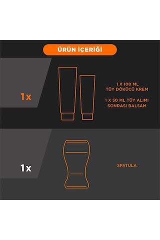 Veet Men Tüy Dökücü Krem Seti - Erkeklere Özel Hassas Ciltler Ve Özel Bölgeler İçin 1 X 200 Ml & Balsam