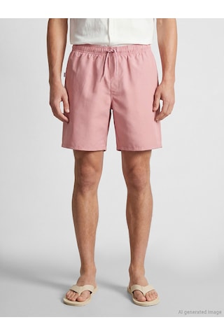 Lcw Swımwear Pembe Kısa Boy Erkek Deniz Şortu