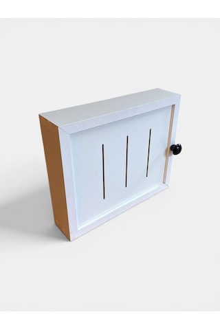 Modem Saklama Kutusu Mdf Beyaz