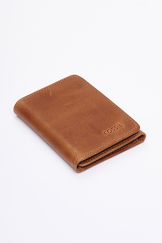 Fossil Hakiki Gerçek Deri Erkek Kartlık Cüzdan Crazy Taba 8112 Taba