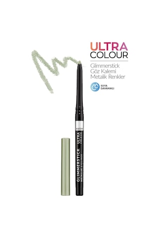 Avon Glimmerstick Asansörlü Metalik Göz Kalemi Green Lights