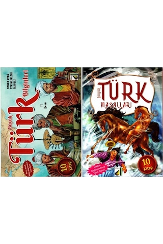4 Ve 5 Sınıflar Büyük Türk Masalları Ve Bilginleri 20 Kitap+Hds