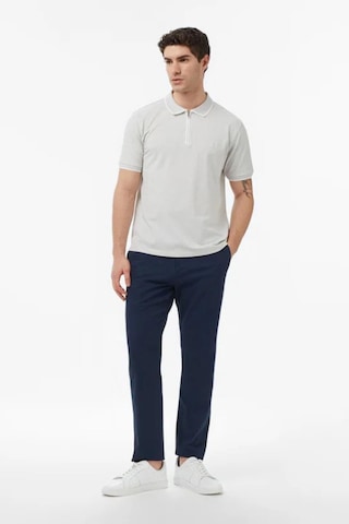 Nautica Erkek Gri Regular Fit Polo Yaka T-shirt-14598