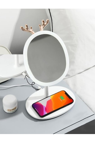 Powermaster Pm-7420 Wireless Şarj Özellikli Ledli Makyaj Aynası Diğer
