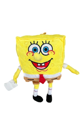 Sünger Bob Ayaklı Peluş Oyuncak 25 Cm