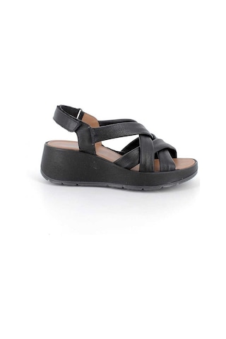IGI&Co Nero Black Sandalet Kadın 1163188 Igı&co Dcr 11631 Fodera Capra siyah