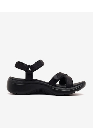 Skechers Go Walk Arch Fıt 2.0 Sandal Kadın Siyah Sandalet 140876 Bbk Siyah