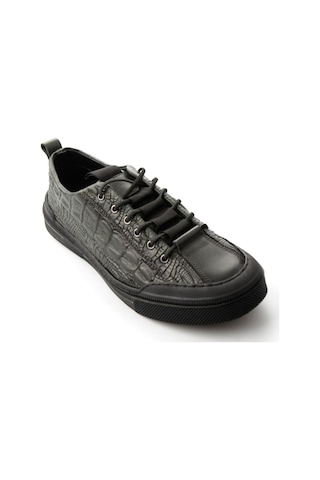 Haki Hakiki Deri Erkek Sneaker E01900251044 Haki