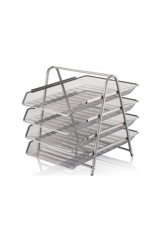 Cassa 4 Lü Metal File Evrak Rafı 8934