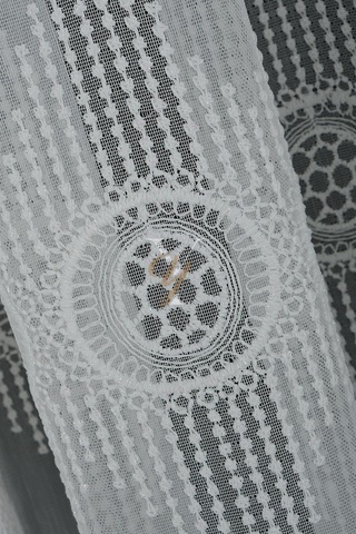 8p9553 - 12p9553 Tül Perde V-fikse Ekru