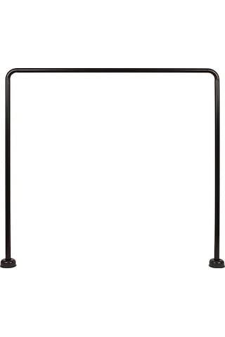 Köşeli Banyo Borusu Siyah L Duş Borusu Siyah