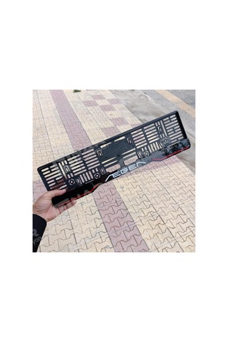 Egea Fıat - Egea Logolu Tüm Araçlarla Uyumlu Pleksi Plakalık 2 Adet 1 Takım - 651168463
