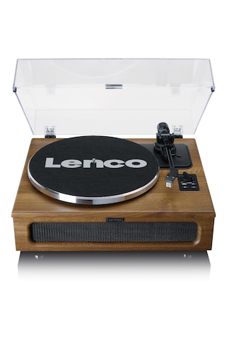 Lenco Ls-410 Wa Ahşap 4 Hoparlörlü Bluetoothlu Pikap Plak Çalar