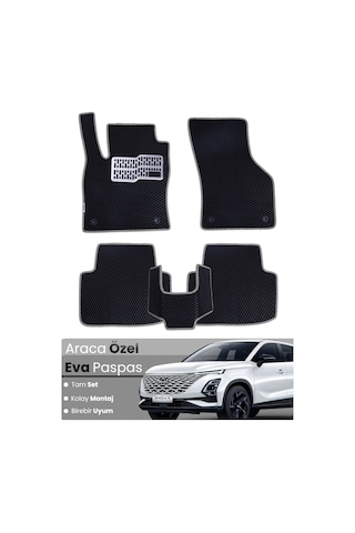 Chery Omada 5 Uyumlu Eva Paspas Tam Set Birebir Uyum, Araca Özel Tasarım,hızlı Ve Kolay Montaj 769