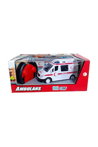 Uzaktan Kumandalı Full Fonksiyon Ambulans Işıklı 17 Cm Ambulans