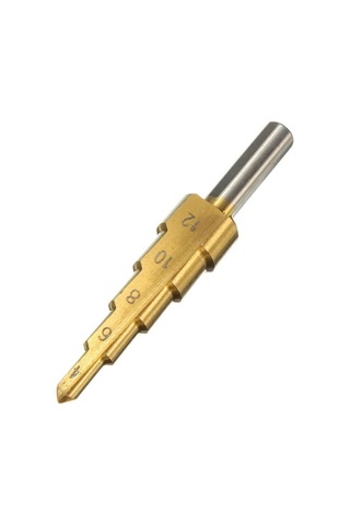 5090 Hss Kademeli Matkap Ucu Panç Sac Delgisi 4-12 Mm