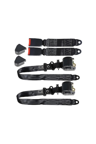 Tam Otomatik Üç Noktalı Emniyet Kemeri Araba Kamyon Otomatik Geri Çekilebilir Evrensel Emniyet Kemeri Sürücü Koltuğu Emniyet Kemeri