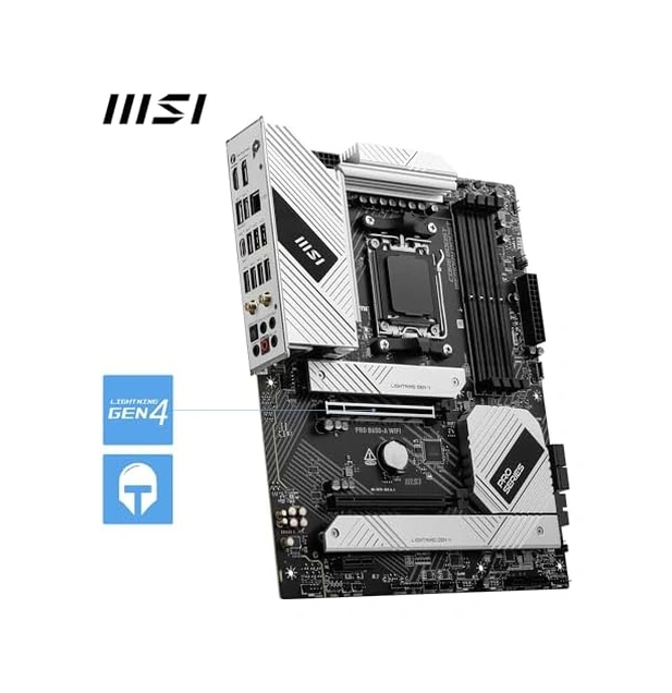 Msı Pro B650-a Wıfı Am5 Ddr5 7600mhz Oc Hdmı Dp 3x M.2 Usb 20 Gbps 2.5g Lan Wı-fı 6e Atx
