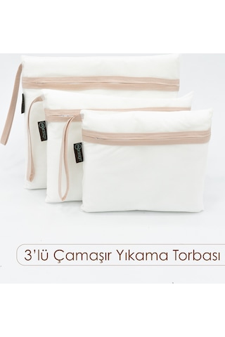 Bebek Çamaşır Yıkama Filesi, Kıyafet Torbası, Dhobis Seri, Bej