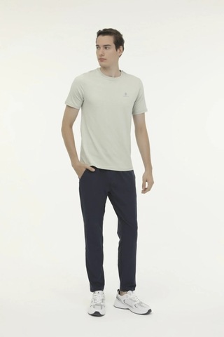 Lumberjack 4M M-Ct110 Bsc C Nk Erkek Kısa Kollu Tişört M-Ct110 Yeşil 001