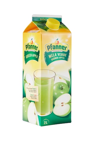Pfanner 2 Lt Yeşil Elma Ve Ananas Meyve Suyu 2 Li Paket