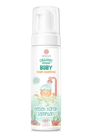Organik Bebek Köpük Şampuan 200 Ml