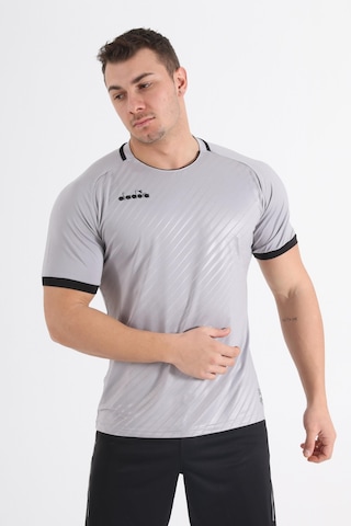 Diadora Elite Antrenman T-Shirt Gri