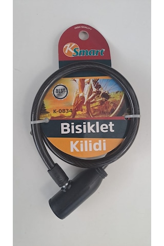 Ksmart Bisiklet Kilidi Anahtarlı K-0834