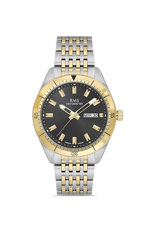 Rms Zeitmeister Rms.1.ag2073.06 Gold Erkek Kol Saati