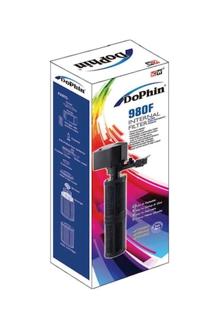 Dophin 980F Akvaryum İç Filtresi. (1500 Lt/Saat. 29.3 Watt)