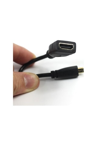 Micro Mikro Hdmi Çevirici Dönüştürücü Adaptör Kablosu 15cm