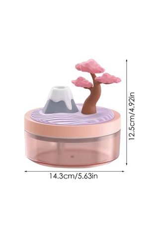 Plastik Doğa Temalı Mini Nemlendirici