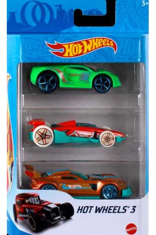 Hot Wheels Üçlü Araba Seti K5904