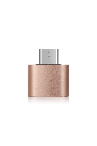 Gplus Apple Uyumlu MacBook Pc Telefon Usb Typec Çevirici Otg Gold